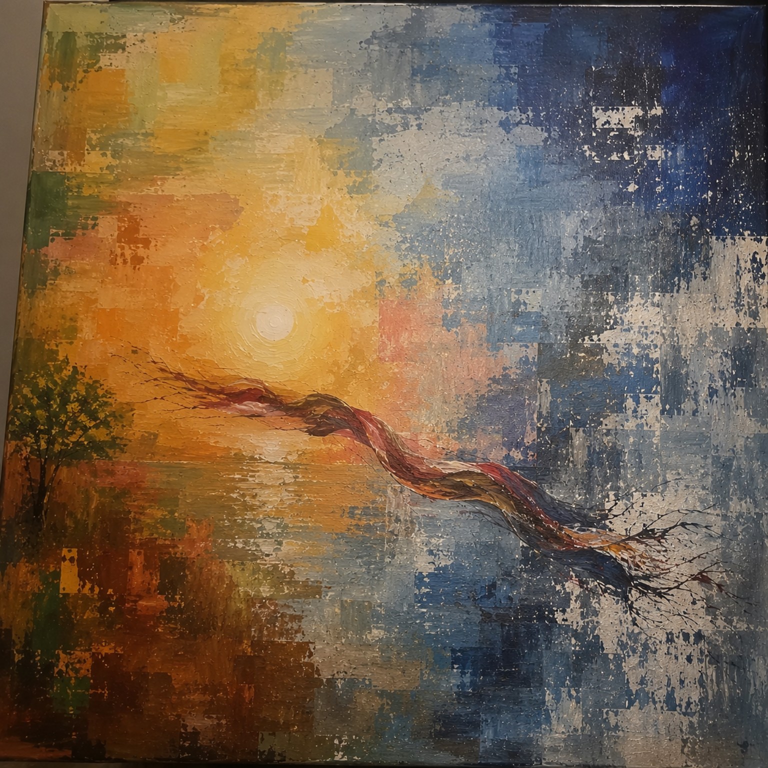 Painting from the world of Three Months, Four Seasons