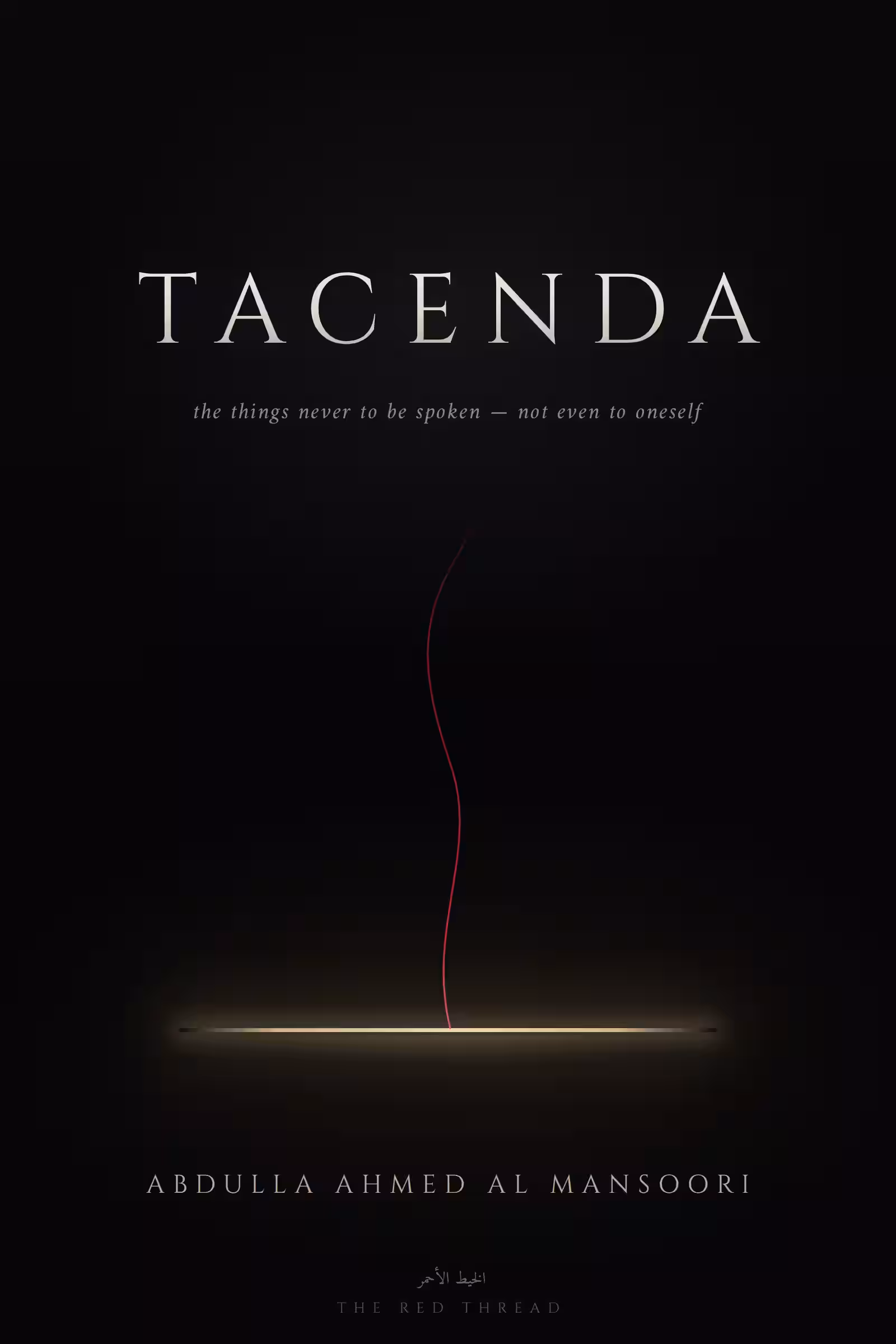 TACENDA, the author's English cover art